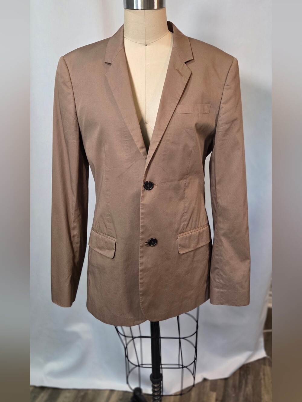 Marc by Marc Jacobs brown/tan cotton sport coat. Size Medium